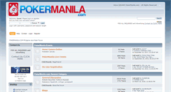 Desktop Screenshot of pokermanila.com